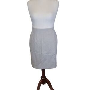 Vintage BOHO Poetcore Worthington faux wrap skirt size 8 Tan